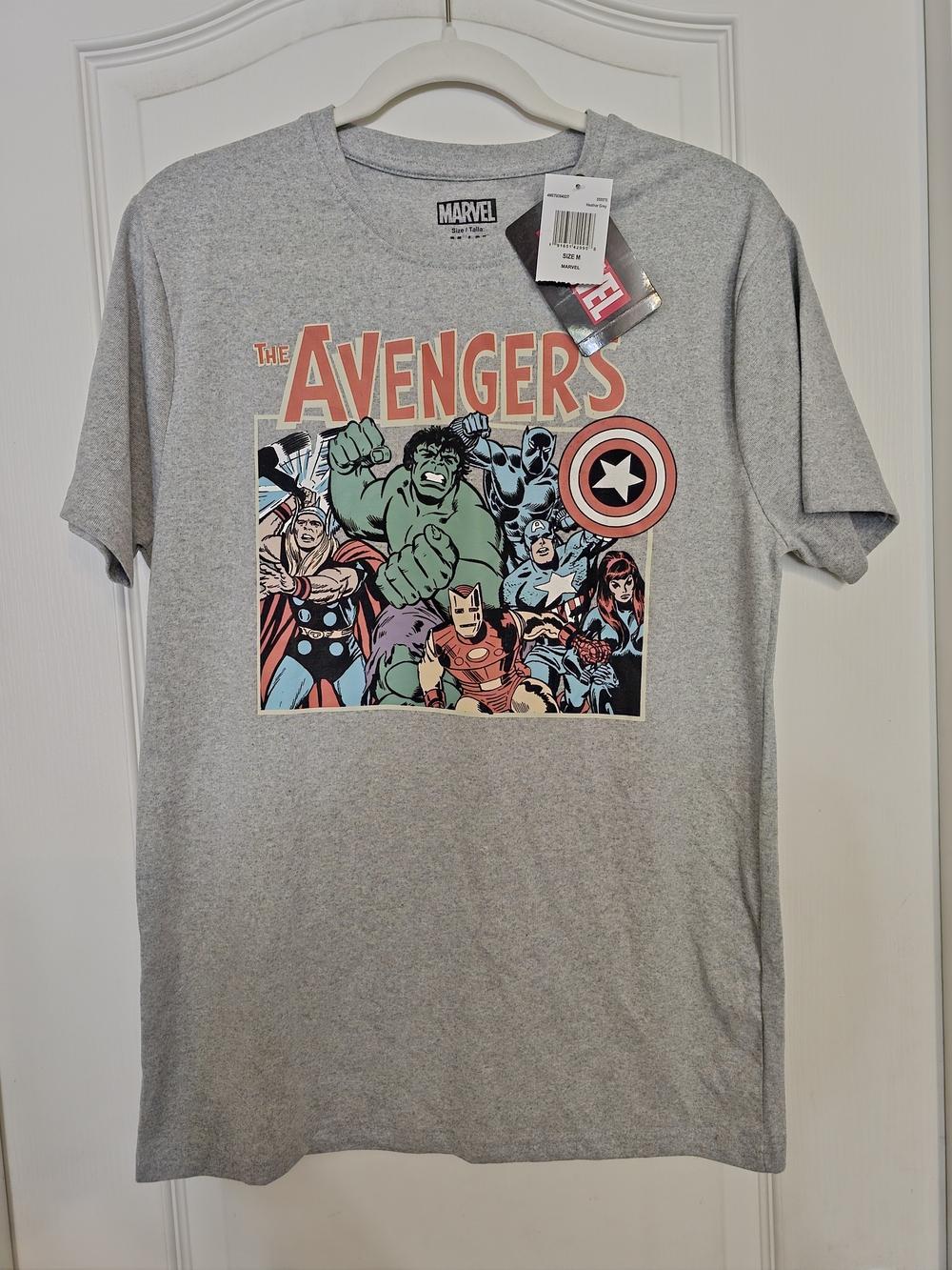 Marvel Avengers Graphic Tee - Grey